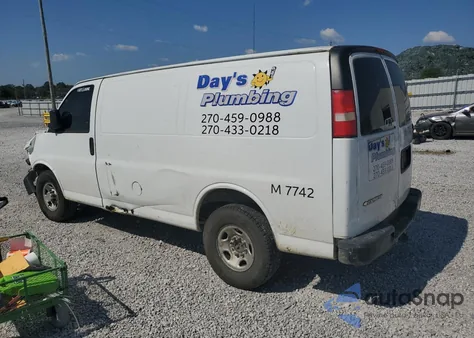 2012 Chevrolet Express G2500 z USA, uszkodzony, nr VIN 1GCWGFBA9C1192760